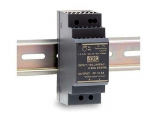 Источник питания на DIN-рейку 24 В,1.5 А, 36 Вт, MEANWELL, II класс защиты, 35х90х54,5 мм | HDR-30-24 20 | VARTON