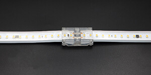 Соединитель жесткий пластиковый для ленты AC230V IP20 (упаковка 10 шт) | V4-R0-00.0048.STR-0001 | VARTON