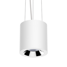 Светильник светодиодный DL-02 Tube подвесной 150х160 мм 32Вт 3000K 35° RAL9010 белый мат. DALI | V1-R0-00113-30D01-2003230 | VARTON