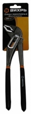 Клещи переставные,300 мм.,обливные рукоятки | 73/6/3/5 | ВИХРЬ