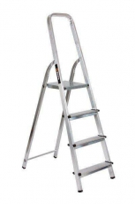 Стремянка алюминиевая СА 1х4 | 73/5/1/2 | ВИХРЬ