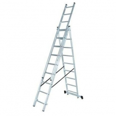 Лестница алюминиевая трёхсекционная ЛА 3х8 | 73/5/1/21 | ВИХРЬ