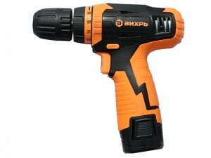 Дрель-шуруповерт аккумуляторная ДА-12Л-2К (2,0 А/ч) | 72/14/7 | ВИХРЬ
