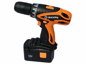 Дрель-шуруповерт аккумуляторная ДА-18-2к | 72/14/5 | ВИХРЬ