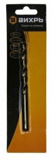 Сверло по металлу 10 мм, P6M5 (1 шт. в блистере) | 73/10/6/6 | ВИХРЬ