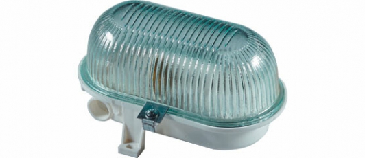 Светильник пылевлагозащищенный для ЖКХ НПБ 03-60-001 ЛН 1х60Вт IP54Евро ПСХ б/р пластик | 10689 | Владасвет