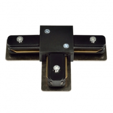 Соединитель для шинопровода осветительного Т-образный однофазный черный UBX-Q121 K31 BLACK 1 POLYBAG | UL-00001281 | Volpe