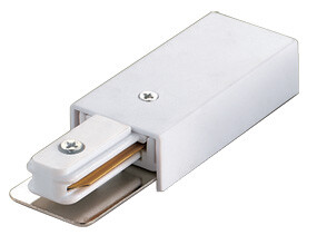 Ввод питания для шинопровода осветительного однофазного белый UBX-Q121 K01 WHITE 1 POLYBAG | 10572 | Volpe