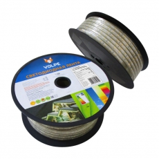 Лента светодиодная 220В IP67 RGB 50м мультиколор ULS-Q215 5050-30LED/m-14mm-IP67-220V-7,2W/m-50M-RGB | 10978 | Volpe