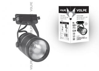 Светильник светодиодный трековый ULB-Q251 9W/NW/K BLACK 9 Вт. Диаметр 1,5', 600 Лм, 4000К, IP20, черный | 10964 | Volpe