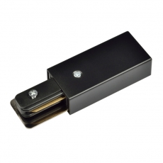 Ввод питания для шинопровода осветительного однофазного черный UBX-Q121 K01 BLACK 1 POLYBAG | UL-00001277 | Volpe