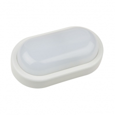 Светильник светодиодный пылевлагозащищенный для ЖКХ ULW-Q212 12W/DW SENSOR IP54 WHITE с ДД овал 6500K 960Лм 200Х97мм белый | UL-00003228 | Volpe