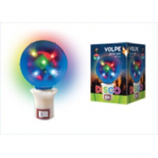 Светодиодный светильник Диско шар 3D Звёзды, вилка 220В, диаметр 8см ULI-Q309 1,5W/RGB| UL-00002762 | Volpe