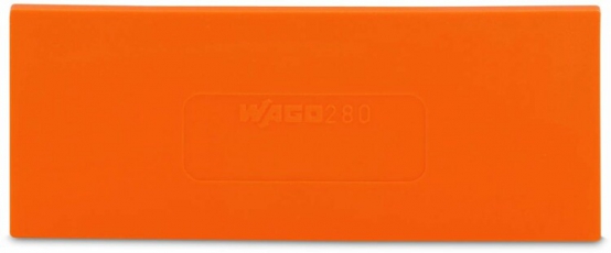 Пластина разделительная толщиной 2 мм (уп/25шт) | 280-346 | WAGO