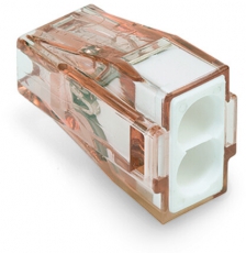 Клемма 2-проводная соединители PUSH WIRE для распред коробок, ож. проводников до 4 мм (уп/100шт) | 773-602 | WAGO