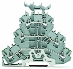 Клемма трехуровневая (уп/50шт) | 2002-3257 | WAGO