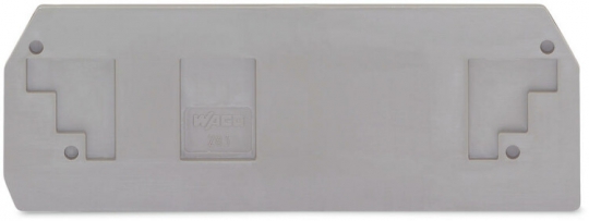 Пластина торцевая и промежуточная 2.5мм (уп/25шт) | 283-350 | WAGO