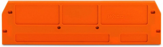 Торцевая пластина, оранжевая (уп/25шт) | 280-373 | WAGO