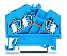 Клемма 3-проводная проходная 51115711 (уп/100шт) | 280-651 | WAGO