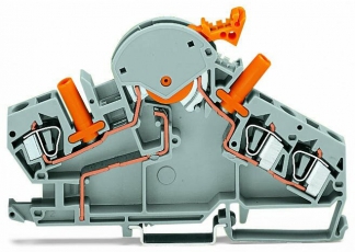 Клемма тестовая с размыкателем (уп/20шт) | 282-870 | WAGO