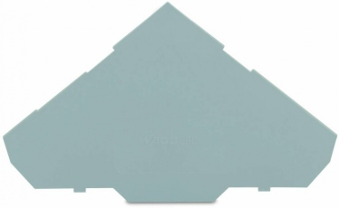 Пластина торцевая и промежуточная 1мм для трехуровневых клемм (уп/25шт) | 280-319 | WAGO