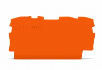 Торцевая и промежуточная пластина (уп/25шт) | 2000-1392 | WAGO