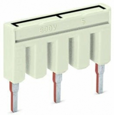 Перемычка для подкл звездой; 3-канальные; изолированные; светло-серые (уп/25шт) | 2002-405/011-000 | WAGO