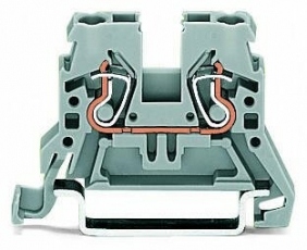 Клемма 2.5 серая | 870-901 | WAGO