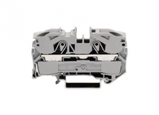 Клемма 2-проводная ПРОХОДНАЯ серая (уп/20шт) | 2016-1201 | WAGO