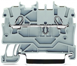 Клемма 2-проводная проходная (уп/100шт) | 2000-1201 | WAGO