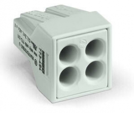 Клемма 4-проводная; 0.75 … 2.5 кв.мм, Ex светло-серая (уп/100шт) | 773-494 | WAGO