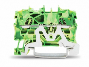 Клемма 2-проводная заземления (уп/100шт) | 2002-1207 | WAGO