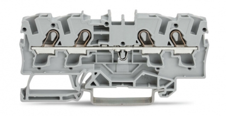 Клемма TOPJOB S 4мм2 4пр (уп/50шт) | 2004-1401 | WAGO