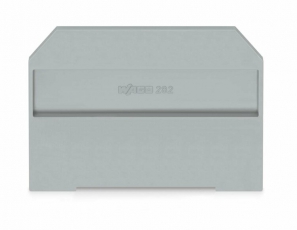 Пластина торцевая 46мм Серая (уп/25шт) | 282-311 | WAGO