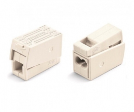Клемма для освет. оборудования с пастой (1.0 - 2.5)*2 / (0.5 - 2.5мм2) (уп/100шт) | 224-122 | WAGO