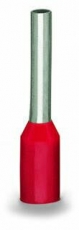 Наконечник на провод, Один Провод, 18 AWG, 1 мм?, 8 мм, Красный | 216-203 | wago