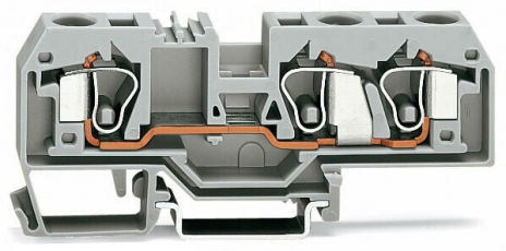 Клемма 3-проводная проходная (уп/25шт) | 284-681 | WAGO