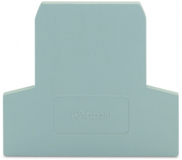 Пластина торцевая и промежуточная 60мм 2.5мм серая (уп/50шт) | 281-311 | WAGO