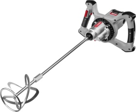 Миксер МР-1600-2 строительный 2-скоростной 1600 Вт 26.7 Нм 0-390 / 0-550 об/мин М14 | МР-1600-2 | ЗУБР