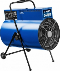 Пушка тепловая электрическая, 24 кВт, 380 В, Профессионал | ЗТП-24 | ЗУБР