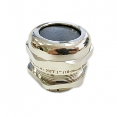 Кабельный ввод латунный NPT1 УТ1,5 (d кабеля 18-25 мм) | zeta30184 | ЗЭТАРУС
