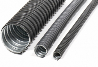 Металлорукав в ПВХ изоляции МРПИ НГ 38 черный (20 м/уп.) | zeta42216 | ЗЭТАРУС