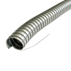 Металлорукав Р3-Ц 18 (50 м/уп.) с протяжкой | zeta44903 | ЗЭТАРУС