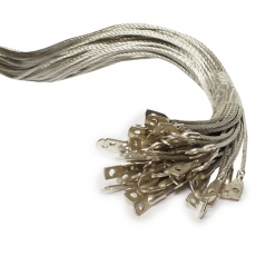 Проводник заземляющий П-650 S=6 мм (с двумя након.) | zeta11228 | ЗЭТАРУС