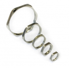 Гайка латунная плоская ГП М 100х2 | zeta30727 | ЗЭТАРУС