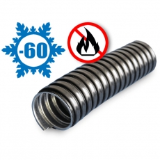 Металлорукав в ПВХ изоляции МРПИ НГ морозостойкий 22 (50 м/уп.) черный УХЛ1 | zeta42320 | ЗЭТАРУС