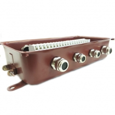 Коробка распределительная клеммная У615А УХЛ1,5 IP65 латунный ввод | zeta30323 | ЗЭТАРУС