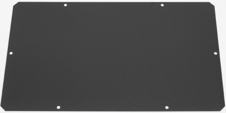 Заглушка WZ-1718-38-01-161 сплош.д.отв.А (380x380мм) в пл/кр.к нап.шк.,420x420мм,мет.,черн.(RAL 9005) (1718-38-1-1/9005) | 15043 | Zpas