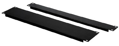 Фальш-панель WZ-SB00-32-05-161 на 5U, алюминиевая с порошковым покрытием, цвет черный (RAL 9005) | 246166 | Zpas