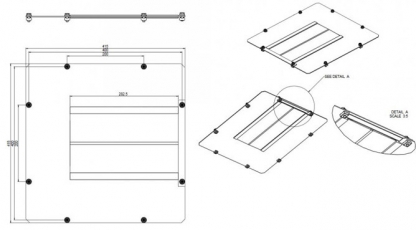 Заглушка WZ-1718-42-01-161 с ф.д.отв.A (380x380мм) в пл/кр.шк.SZB,OTS1,SZB SE,DC,ECO-LINE,420x420мм,черн.(RAL 9005)(1718-42-2-1/9005) | 15075 | Zpas